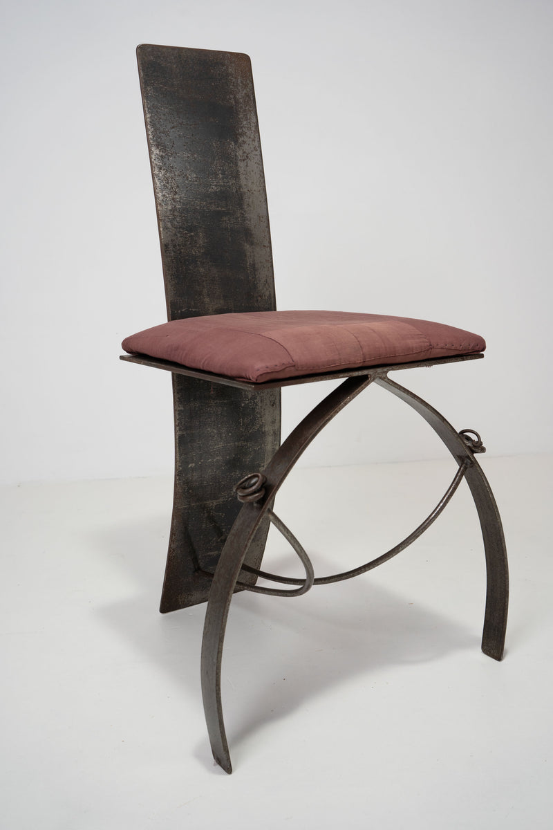 Late 20th Century Wrought Iron Chair