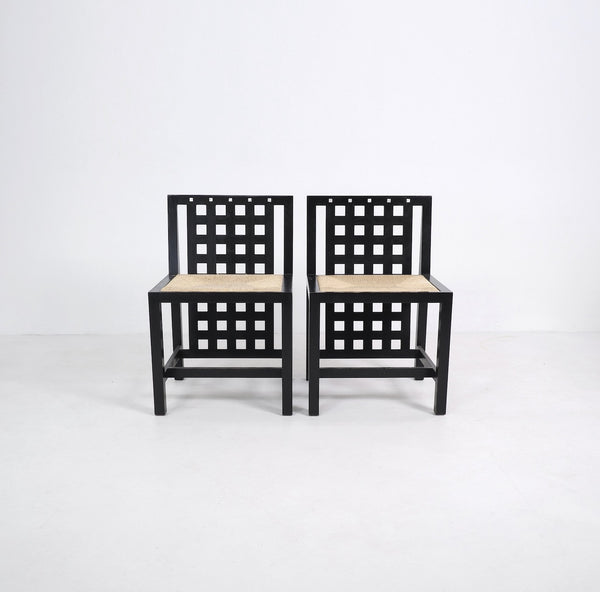 DS3 Chair by Rennie Mackintosh for Cassina, c.1980