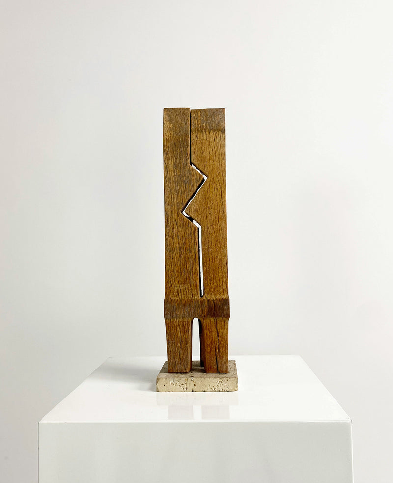 Abstract Wooden Sculpture 'Untitled' by Ronald Pope (1920-1997)